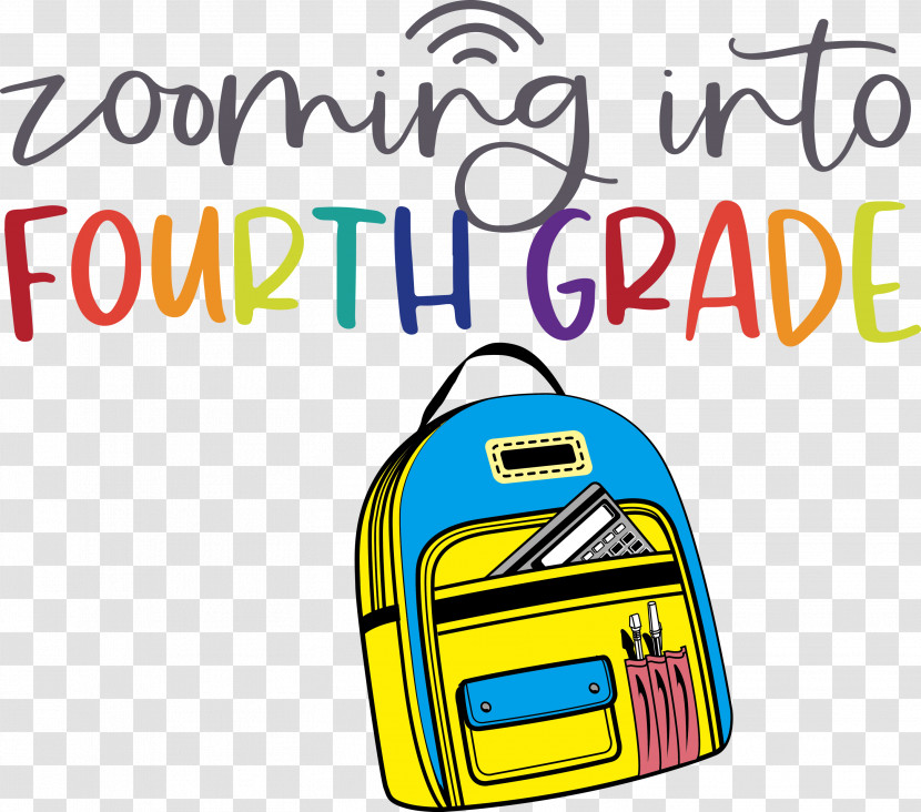 Back To School Fourth Grade Transparent PNG