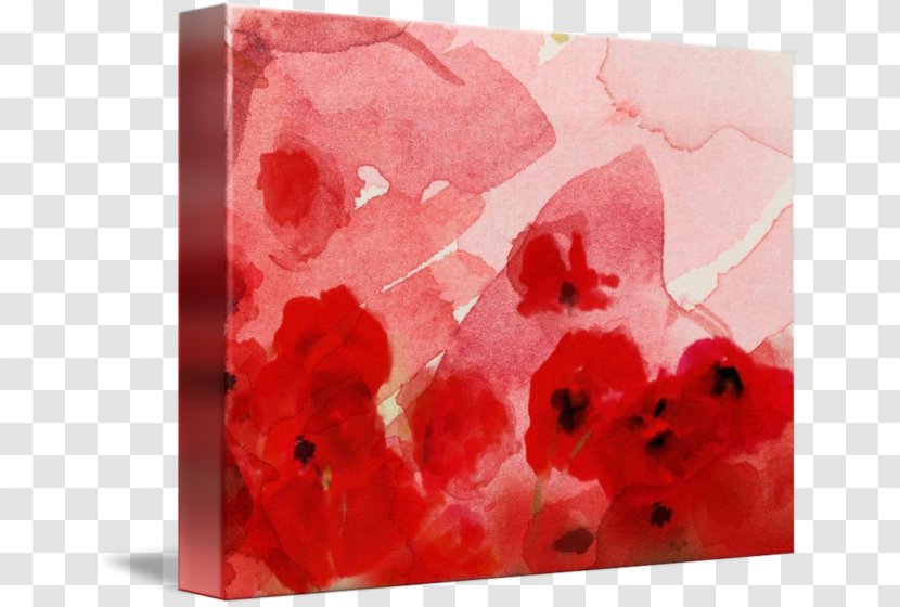 Watercolor Painting Canvas Print Art - Contemporary - Mark Transparent PNG