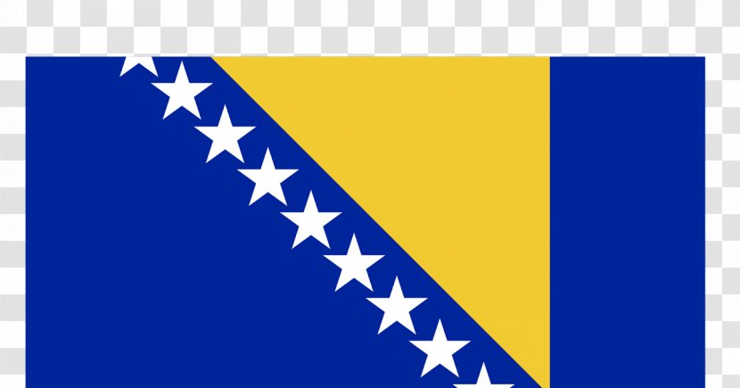 Flag Of Bosnia And Herzegovina Republic National - The China Transparent PNG