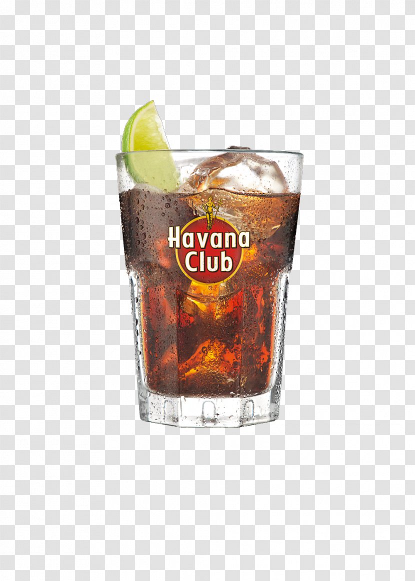 Rum And Coke Old Fashioned Highball Long Island Iced Tea - Cocktail Transparent PNG