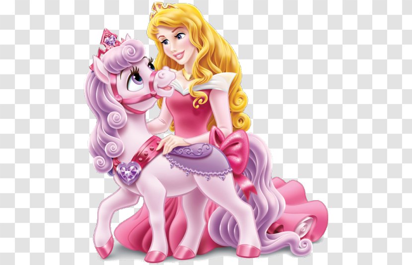 Princess Aurora Pony Kitten Disney Palace Pets - Flower Transparent PNG