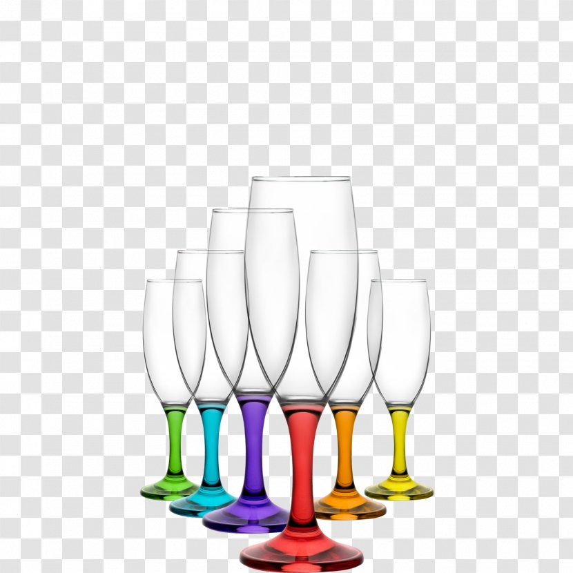 Wine Glass Champagne - Barware Transparent PNG