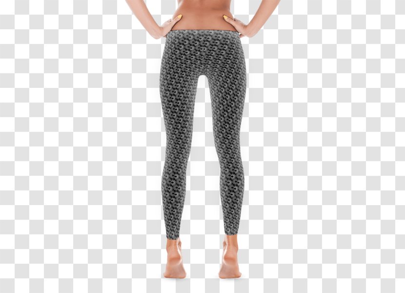 Leggings Yoga Pants Capri Spandex Waist - Flower - Tights Transparent PNG