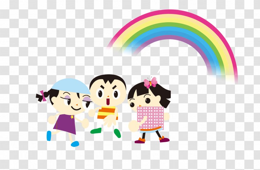 Childrens Day Clip Art - Heart - Rainbow Children Transparent PNG