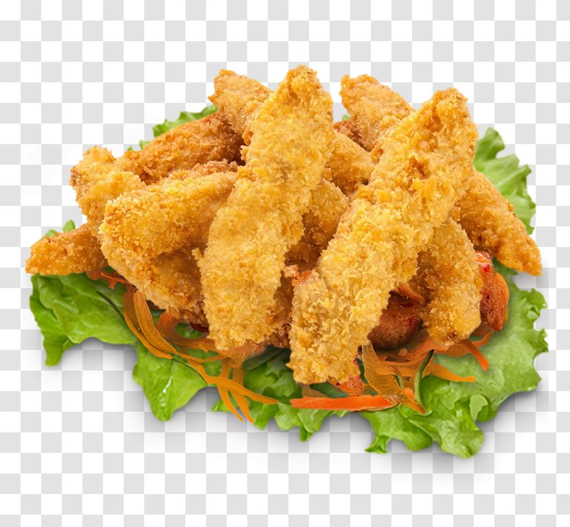 Crispy Fried Chicken Tempura Nugget Karaage Transparent PNG