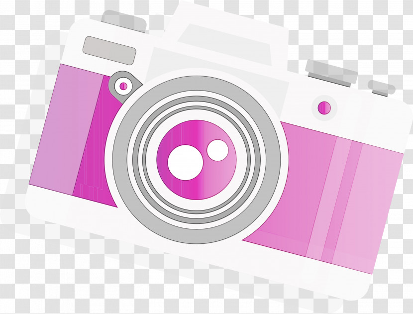 Digital Camera Circle Pink M Font Camera Transparent PNG