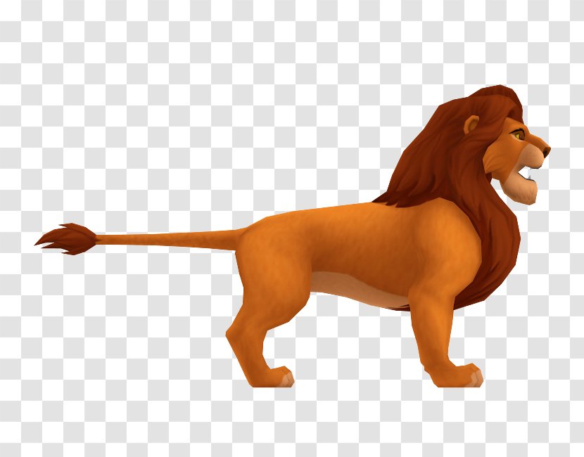 Mufasa Kingdom Hearts II The Lion King Dog Breed - Video Games - Bird From Transparent PNG