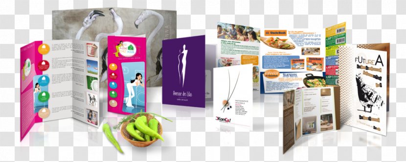 Advertising Folded Leaflet Printing Brochure Flyer - Plastic Transparent PNG