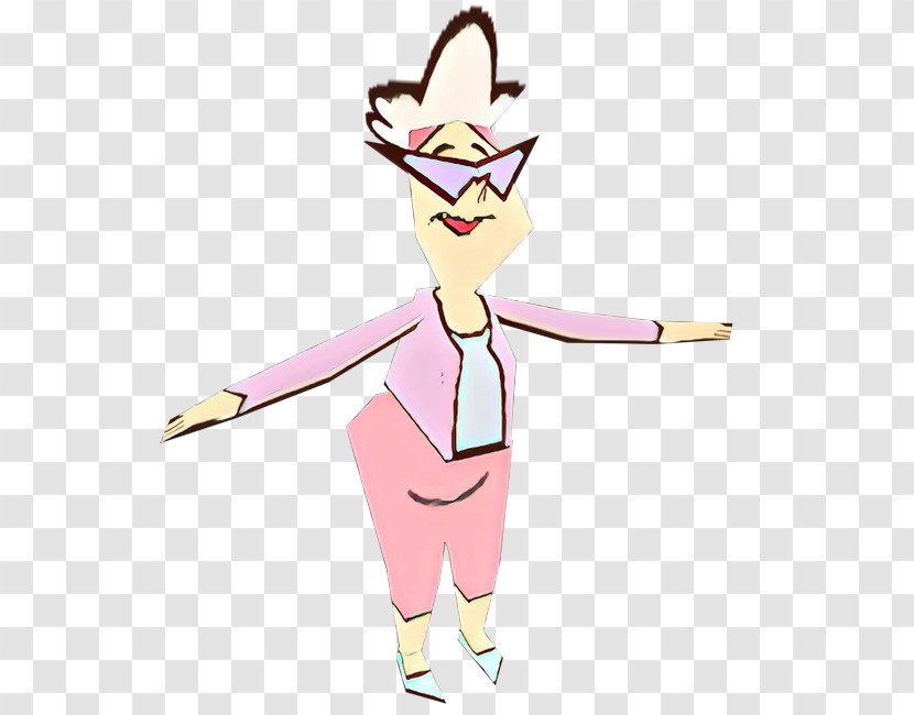 Pink Background - Leg - Style Costume Transparent PNG