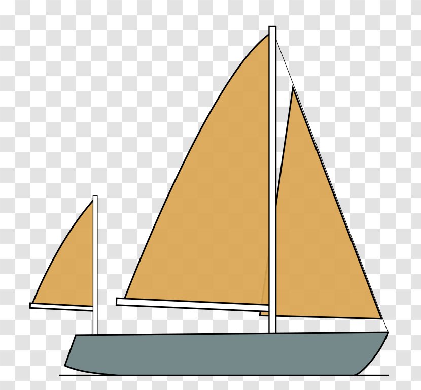Sailing Ship Yawl Mast - Watercraft - Sail Transparent PNG