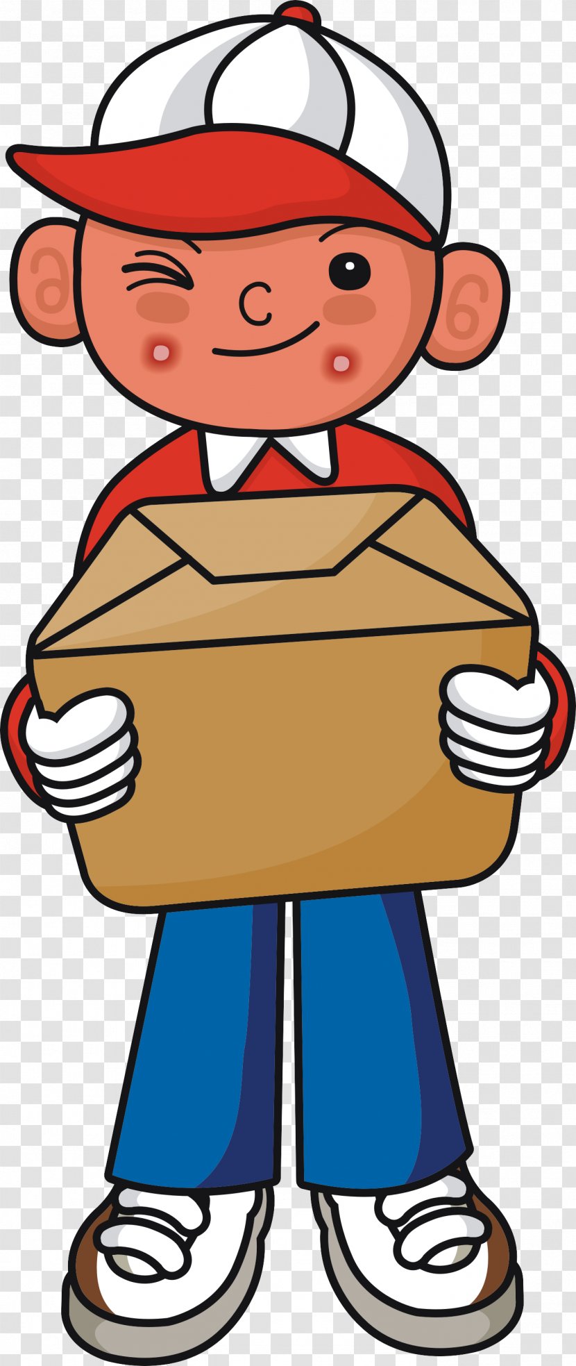 Courier Delivery Logo Parcel - Profession - City Scene Fast Transparent PNG