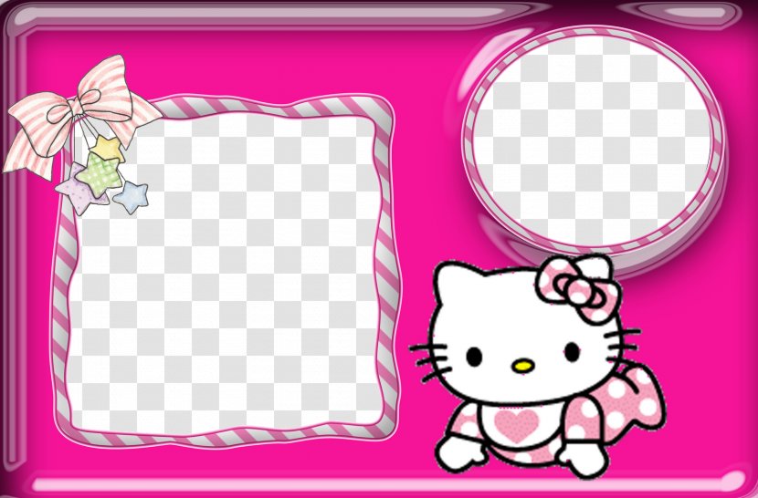 Hello Kitty Birthday Convite Photography - Watercolor Transparent PNG