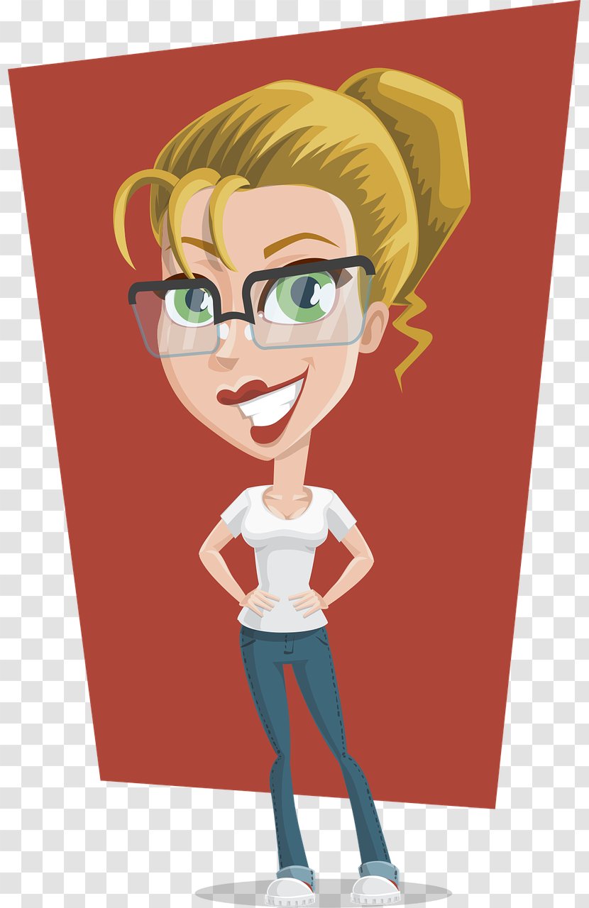 Cartoon - Woman Transparent PNG