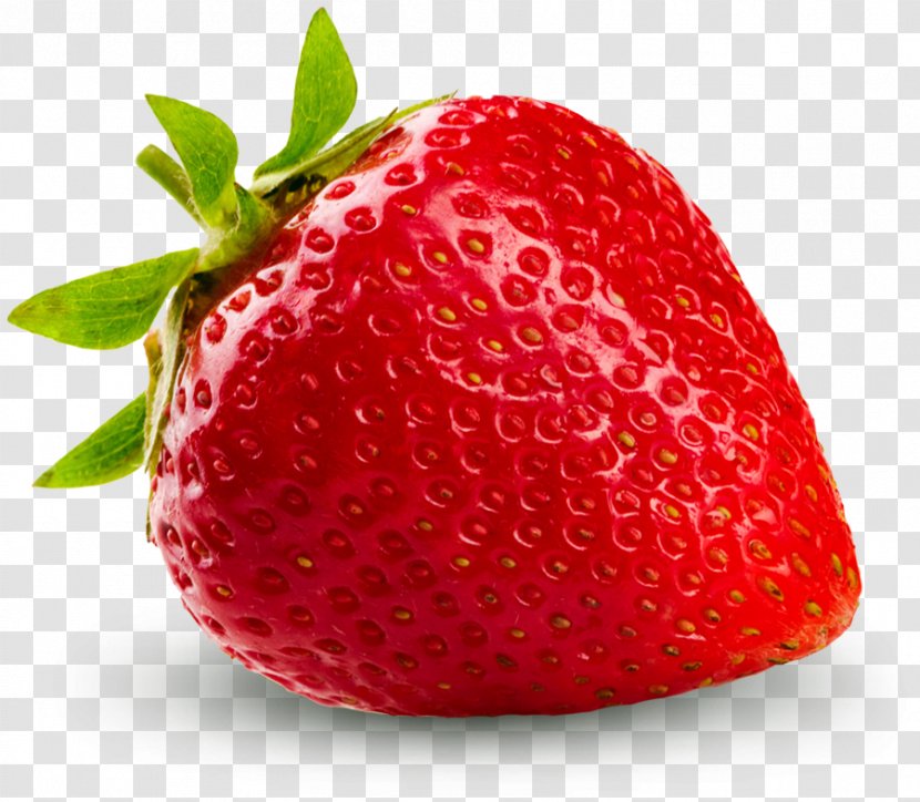 Strawberry Food Icon - 3d Picture Painted Silhouette Transparent PNG