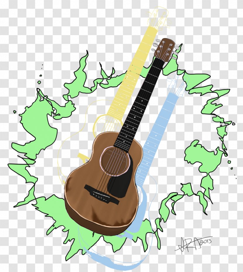 Acoustic Guitar Acoustic-electric Cuatro Tiple Cavaquinho - Happy Birthday Daddy Transparent PNG