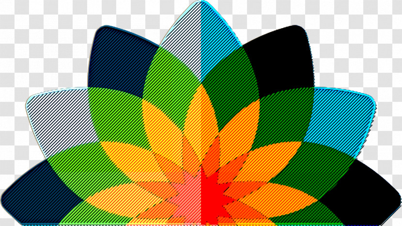 Flower Icon Chakra Icon Spiritual Icon Transparent PNG