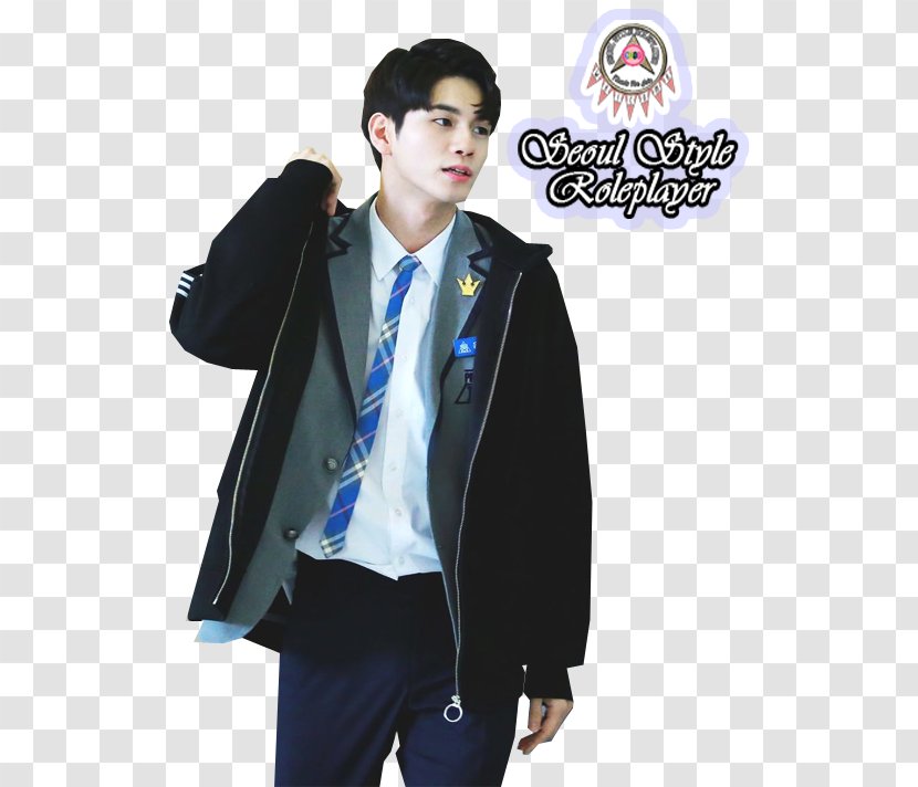 Ong Seong-wu Produce 101 Season 2 Wanna One K-pop - Bae Jin Young - Fashion Colorful Single Page Transparent PNG