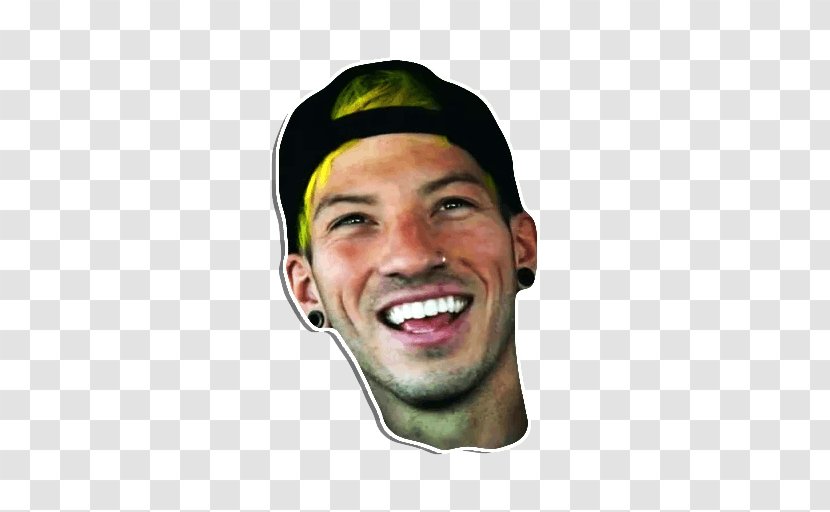 Josh Dun TWENTY ØNE PILØTS Reblogging Video - Rock Sound - Bts Telegram Stickers Transparent PNG