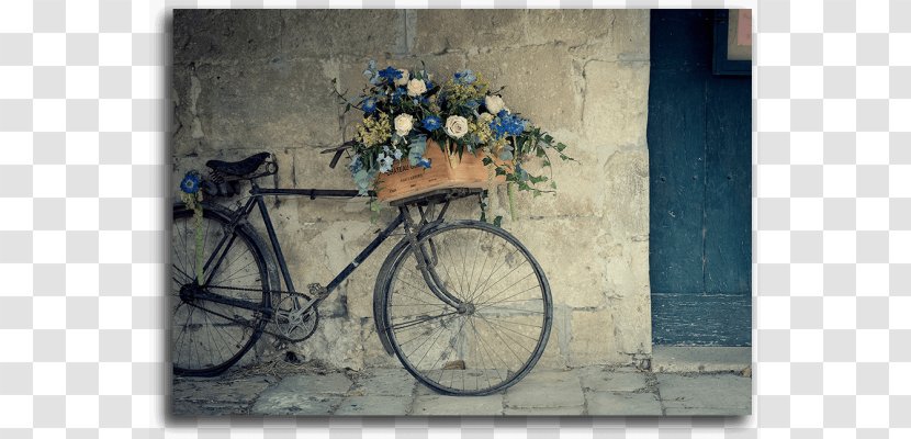 Bicycle Baskets Flower Shop Vintage Clothing - Accessory Transparent PNG