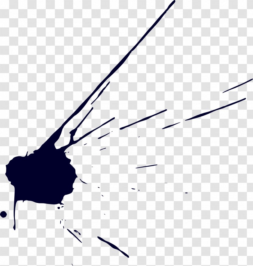Paper Ink Stain - Wing - Com Transparent PNG