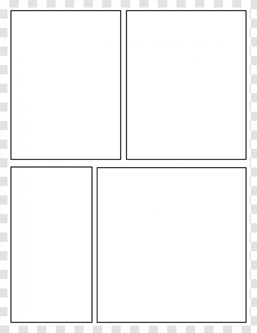Paper Rectangle Area - Symmetry - Comic Book Transparent PNG