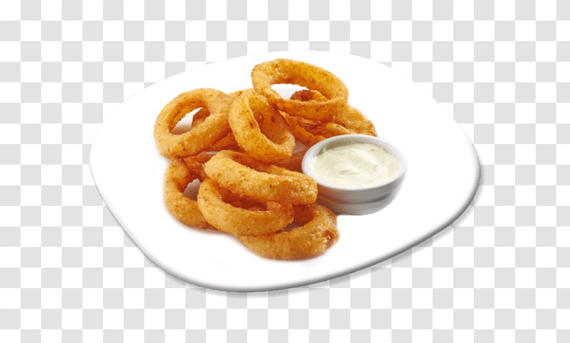 Squid As Food Onion Ring Pizza Tapas Aioli - Junk Transparent PNG