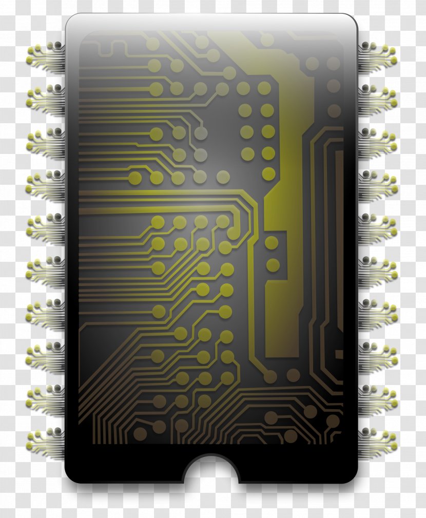 Printed Circuit Board Integrated Circuits & Chips Electronic Semiconductor Microcontroller - Chip Transparent PNG