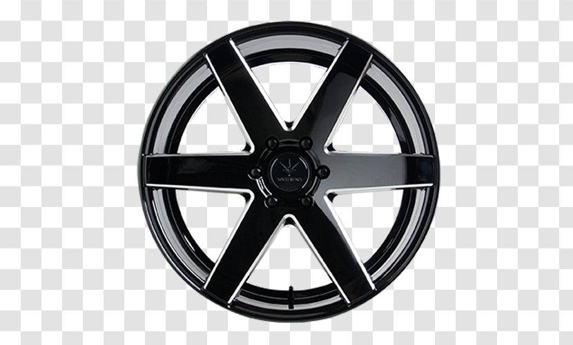 Wheel Rays Engineering Spoke Car Rim - Black Transparent PNG