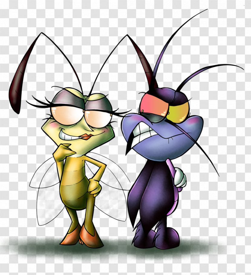Cockroach Oggy Fan Art Pest - Cartoon Transparent PNG