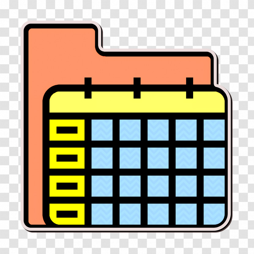 Time And Date Icon Folder And Document Icon Calendar Icon Transparent PNG