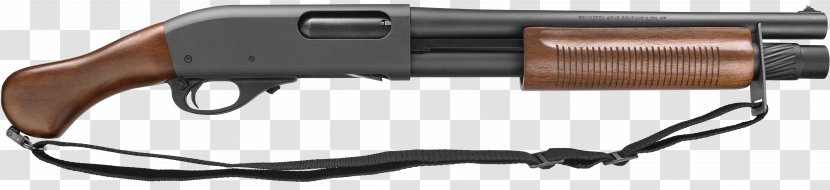Remington Model 870 Pump Action Arms Shotgun Firearm - Calibre 12 - Trigger Transparent PNG
