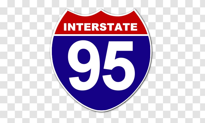 Interstate 95 10 75 In Ohio 40 - Blue - Road Transparent PNG