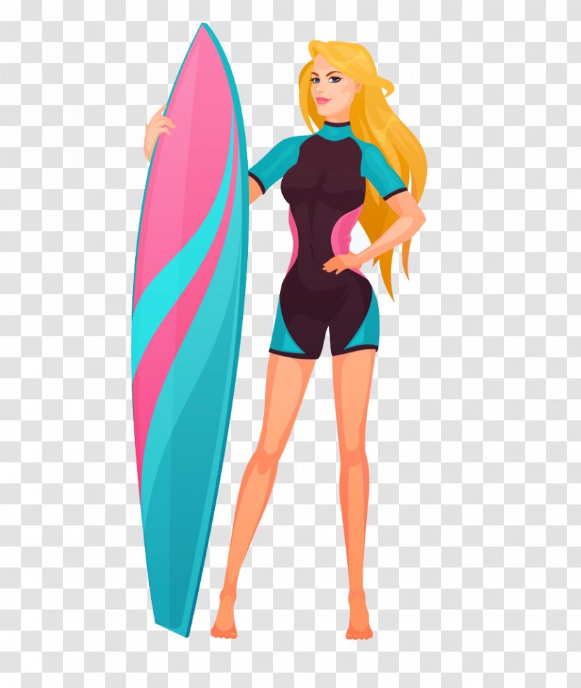 Surfing Royalty-free Photography Illustration - Silhouette - Cartoon Transparent PNG