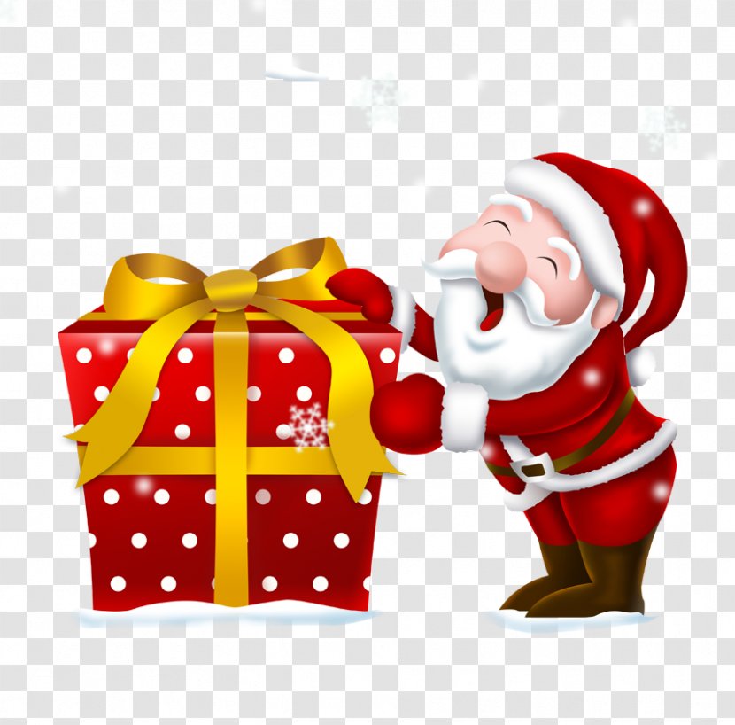 Mrs. Claus Santa Gift Christmas - Card Transparent PNG
