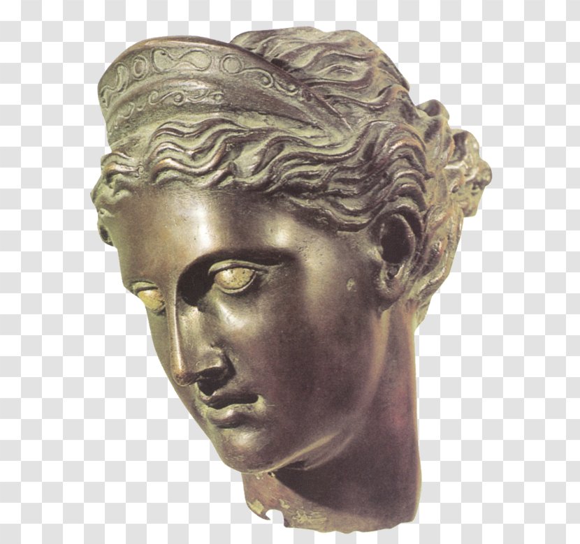 Temple Of Artemis Vis Bust Ancient Greece - Figurine - Goddess Transparent PNG