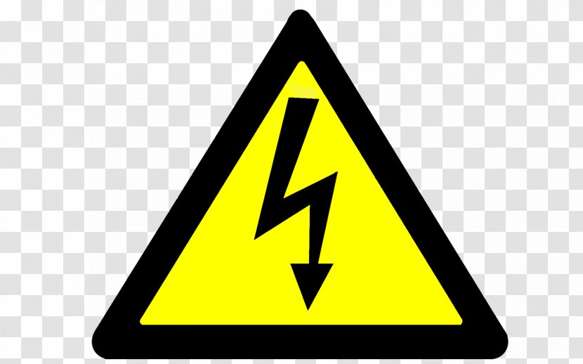 Electricity Electrical Injury Sticker Hazard Safety - Area - Warning Sign Transparent PNG