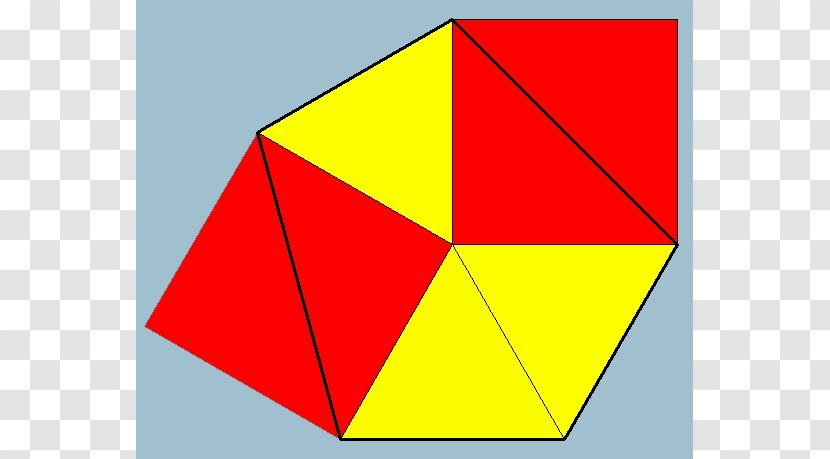 Triangle Snub Square Tiling Tessellation - Yellow Transparent PNG