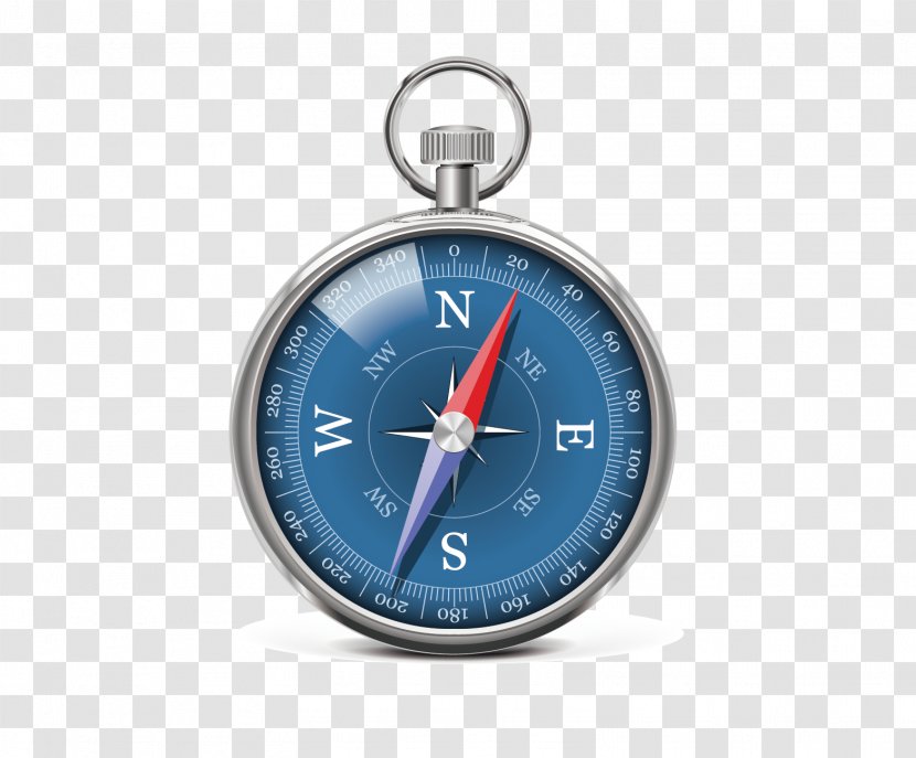 Compass Adobe Illustrator Computer File - Software - Hand Drawn Vector Metal Transparent PNG