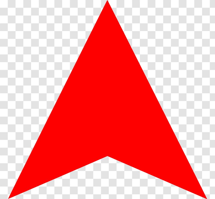 Sierpinski Triangle Equilateral Clip Art - Red Arrow Down Transparent PNG
