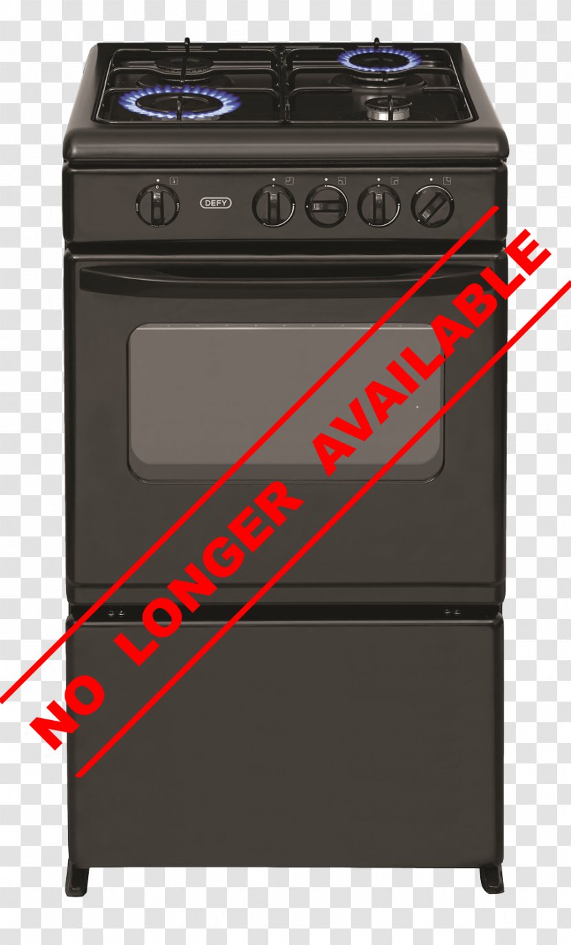 Gas Stove Cooking Ranges Defy Appliances Washing Machines Electric - Kitchen Appliance - Stoves Transparent PNG