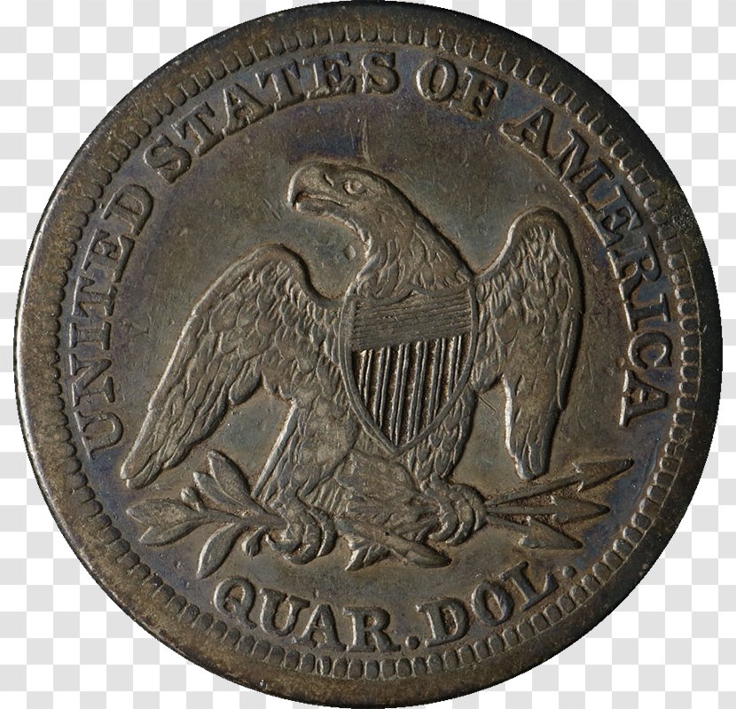 Quarter Medal Token Coin Currency - France Transparent PNG