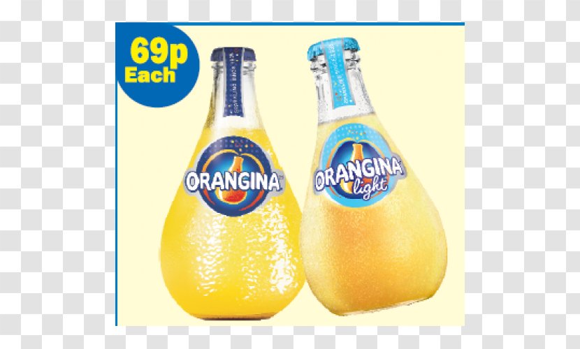 Orange Drink Orangina Soft Fizzy Drinks Juice - Beer Transparent PNG