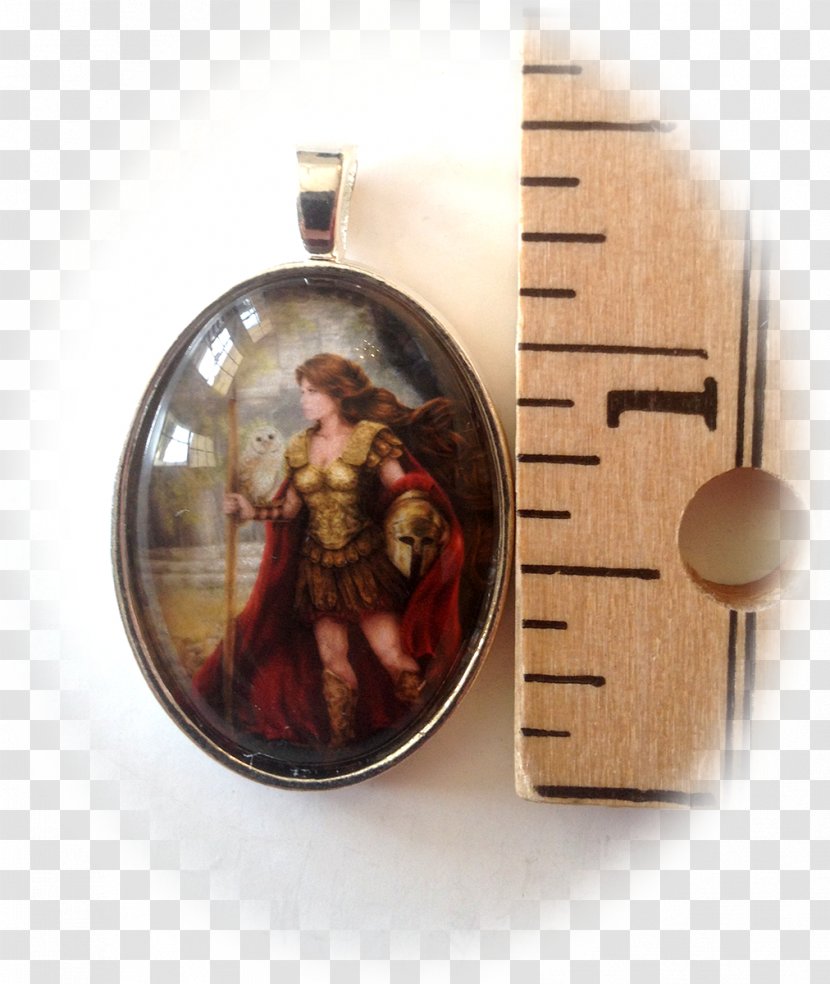 Locket Athena Artist Post Cards Goddess - Pendant Transparent PNG