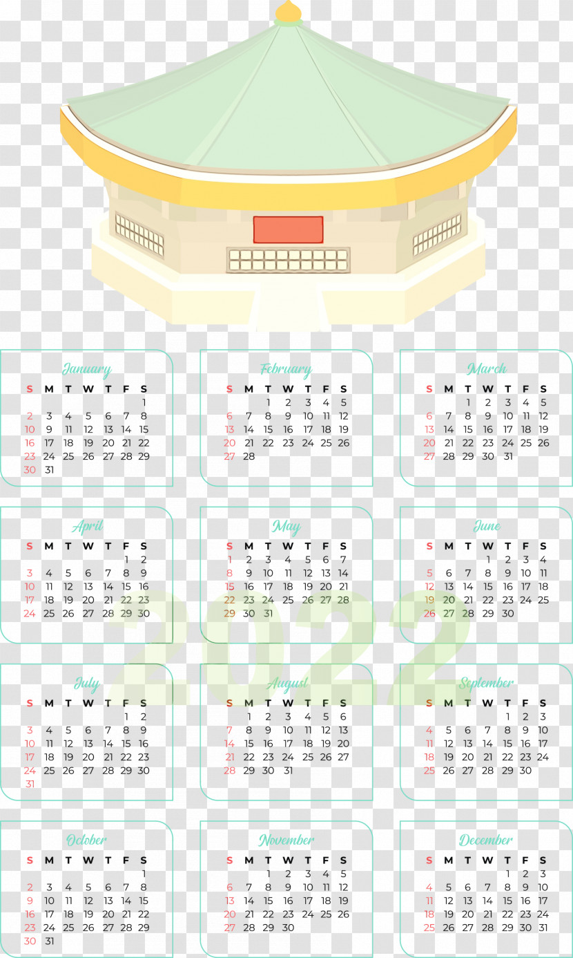 Calendar System 2021 2022 Calendar Year Week Transparent PNG