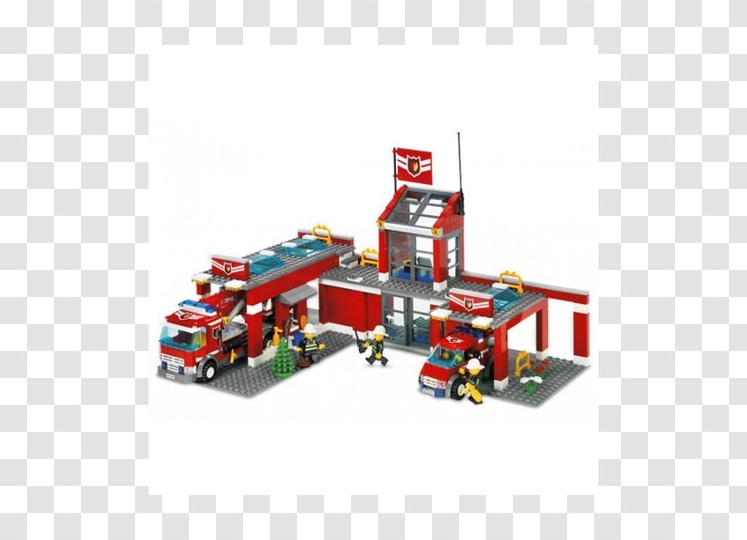 Lego City LEGO 7945 Fire Station Toy Star Wars Transparent PNG