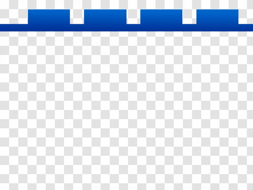 Blue Rectangle Area - Text - Bar Transparent PNG