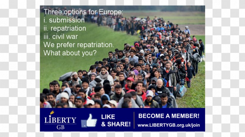 European Migrant Crisis Union Human Migration Immigration - Cartoon - Repatriation Transparent PNG
