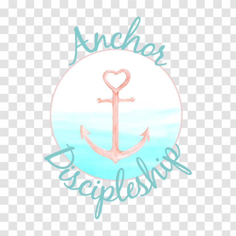 Logo Turquoise Font - Teal - Female Anchor Transparent PNG
