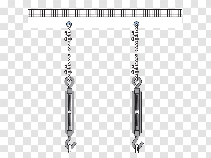Catenary Wire Rope Tension - Jewellery Transparent PNG