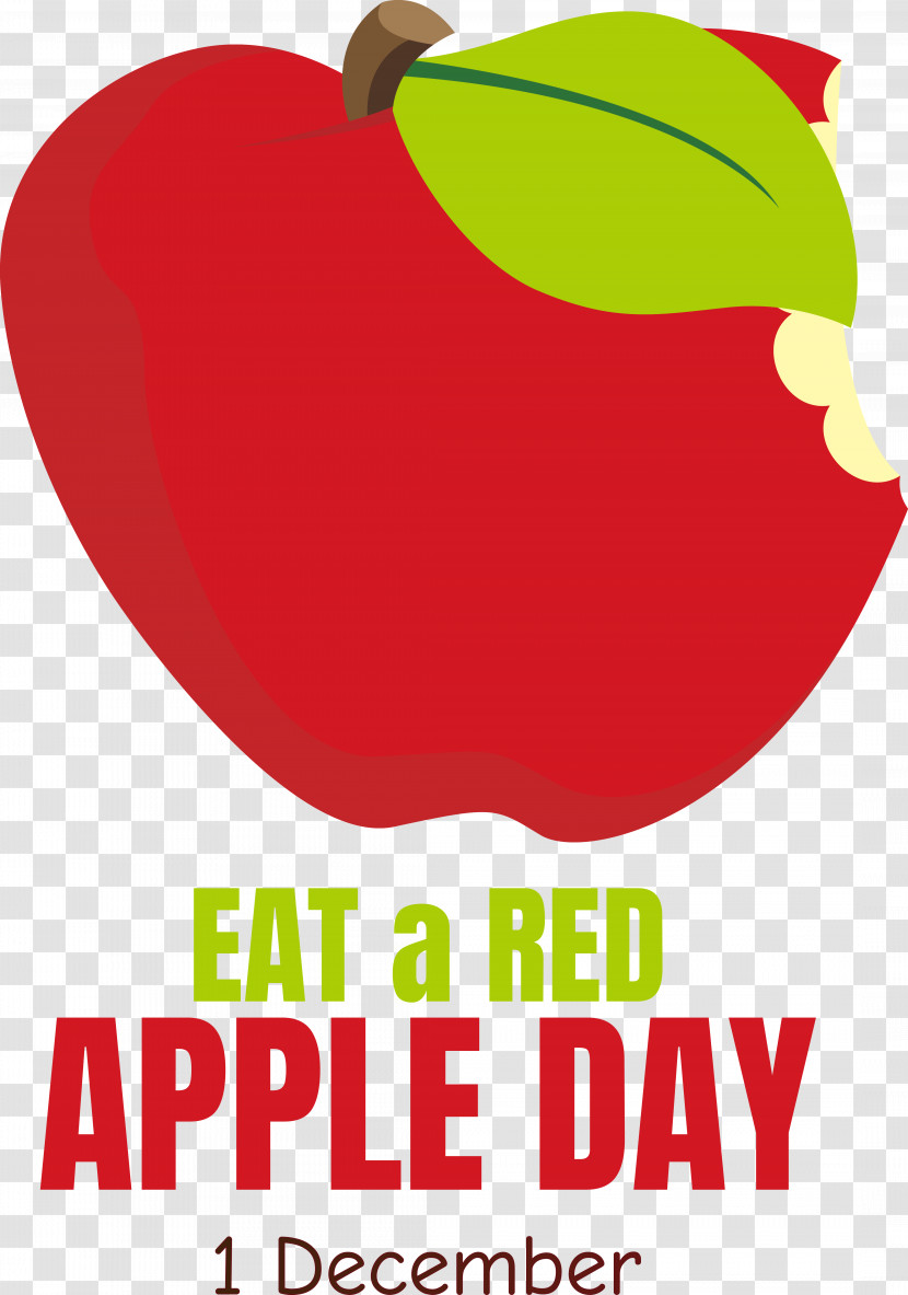 Red Apple Eat A Red Apple Day Transparent PNG